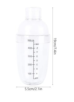 RANK Coffee Transparent Shaker 530ML  - Image 3