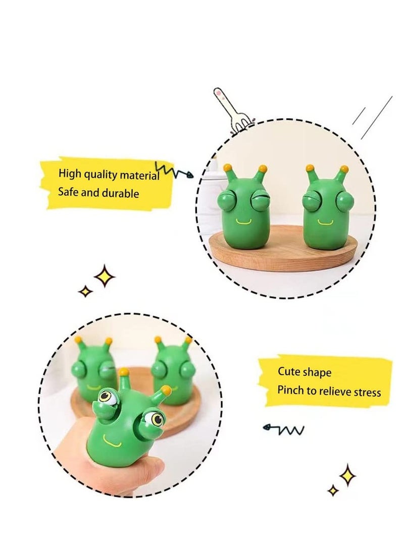 Cute Caterpillar Stress Relief Toy - Portable Anxiety Relief for Kids & Adults, Perfect for Parties & Desk Decoration, 4PCS  - Image 5