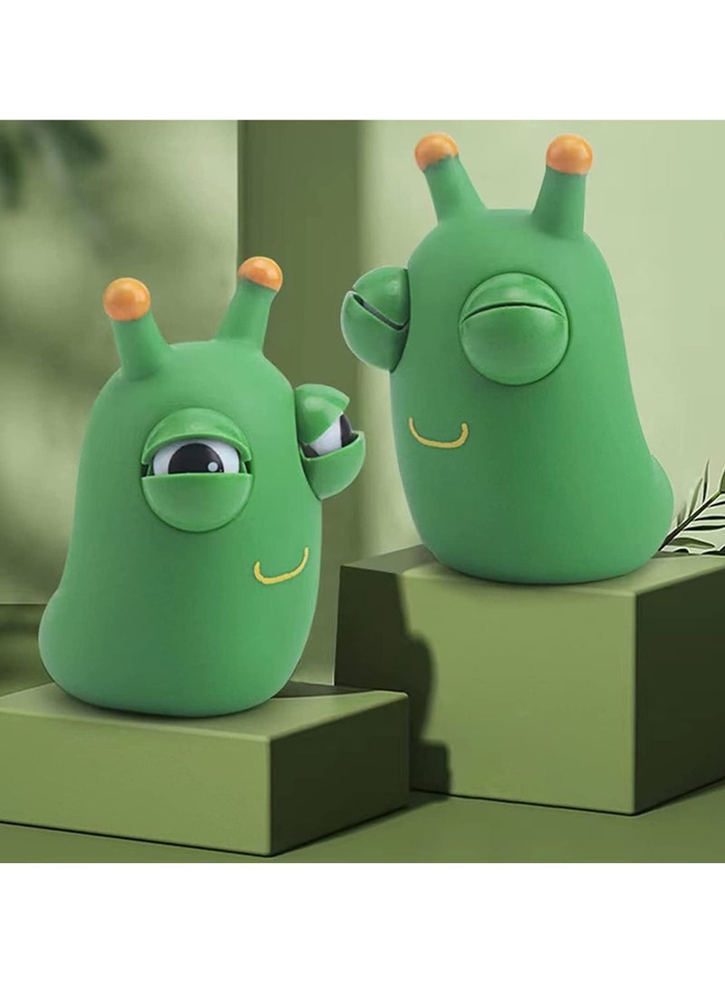 Cute Caterpillar Stress Relief Toy - Portable Anxiety Relief for Kids & Adults, Perfect for Parties & Desk Decoration, 4PCS  - Image 4