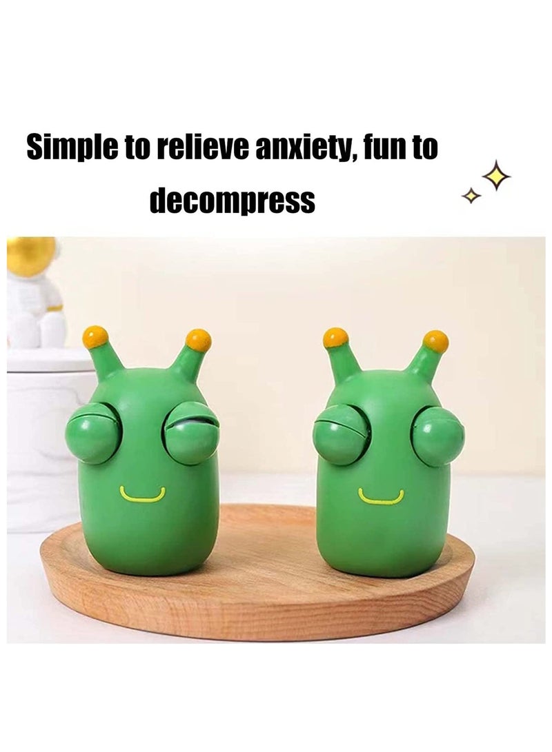Cute Caterpillar Stress Relief Toy - Portable Anxiety Relief for Kids & Adults, Perfect for Parties & Desk Decoration, 4PCS  - Image 3