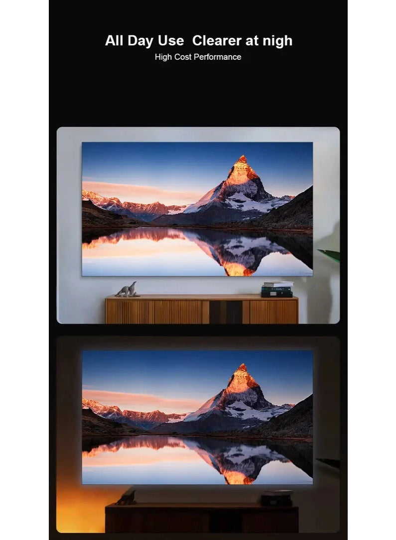 CRONY IMC600 Smart Portable Projector with 720P HD & Auto Focus | Wireless WiFi, Bluetooth & Touch Pen | Mini Office Home Theater for Bedroom Movie Nights & Outdoor Entertainment - Image 5