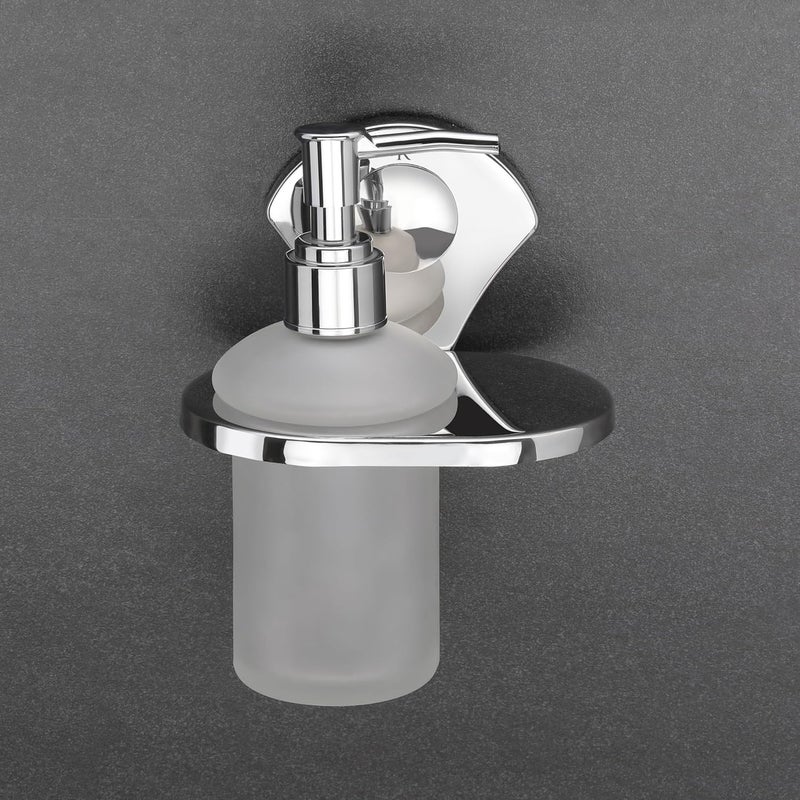 Raxon Innovation Liquid Soap Dispenser Stoneware Bathroom Sanitizer Lotion Shampoo Dispenser Ceramic Handwash Bottle for Kitchen Bathroom AccessoriesRoyal Liquid SOAPDISHPENSERPack of 1 - Image 2
