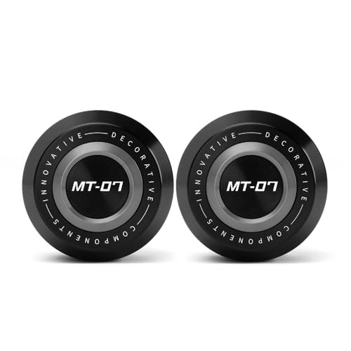 Modeer مودير متوافق مع ياماها MT-07 2014-2024 FZ07 تريسر 700/7/GT دراجة نارية إطار حماية من الاصطدام والانزلاق (رمادي) - Image 4