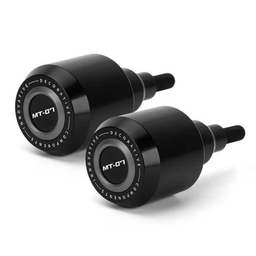 Modeer مودير متوافق مع ياماها MT-07 2014-2024 FZ07 تريسر 700/7/GT دراجة نارية إطار حماية من الاصطدام والانزلاق (رمادي) - Image 3