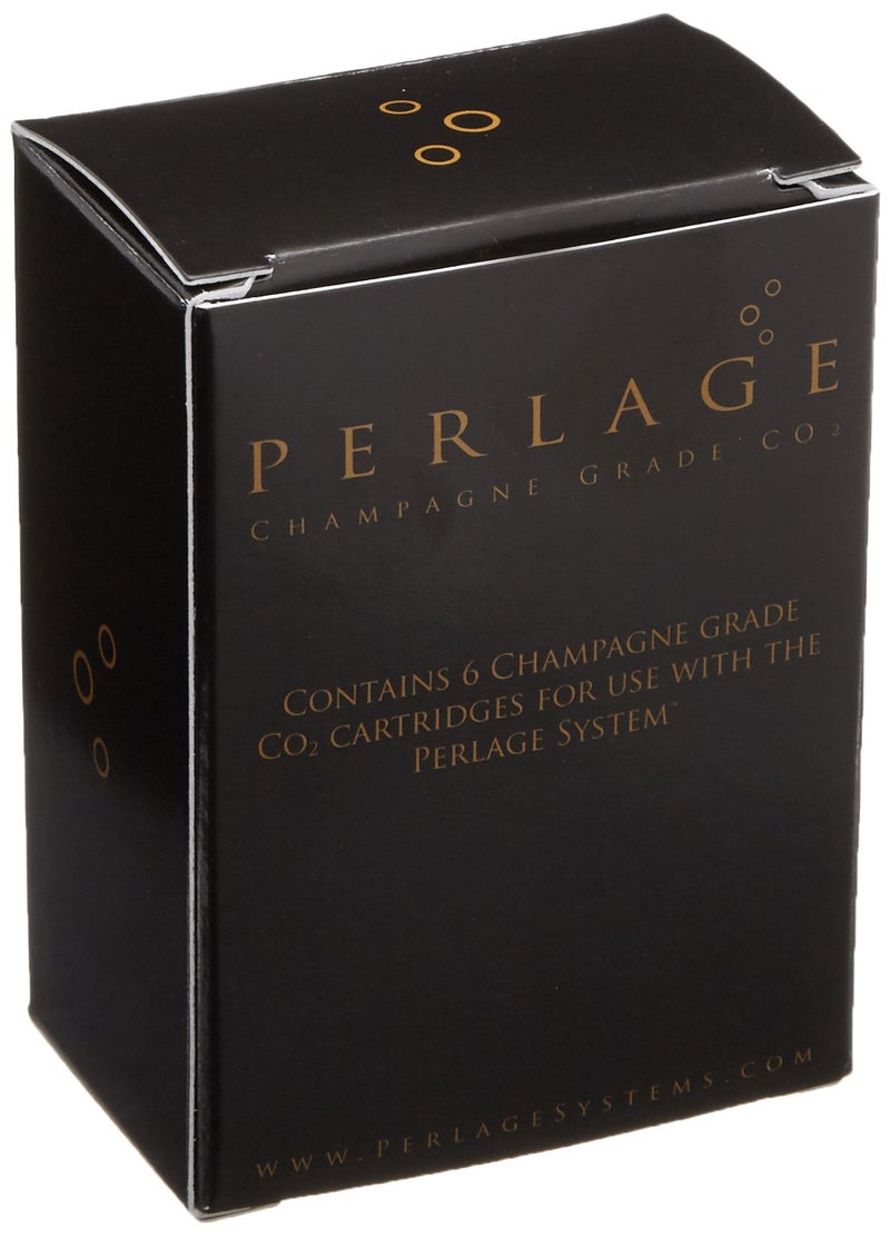 Perlage Champagne-Grade CO2 Cartridges, 16 grams (6 pack), for preserving Champagne and sparkling wines - Image 4