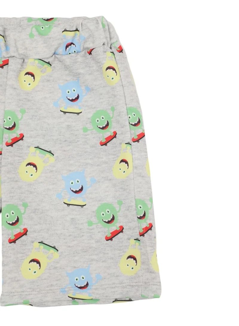 trendyol Kids Little Monster Print Shorts