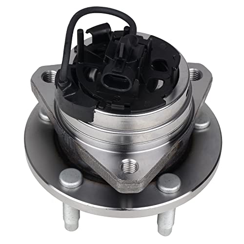 KUSATEC 513214 Front Wheel Bearing and Hub Assembly Compatible with Chevy Malibu 04-12, Cobalt/HHR 08-10, Pontiac G6 05-10, Saturn Aura 07-09, 5-Lug w/ABS - Image 1