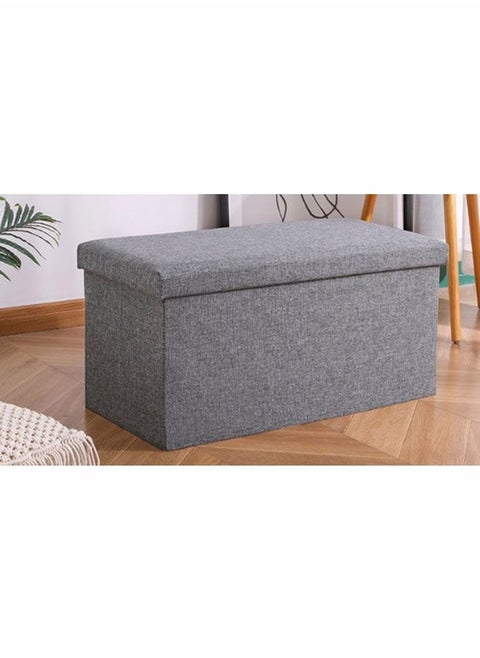Folding Stool Storage Stool Cube Folding Ottomans with Storage Foot Rest Stool Seat Foldable Storage Ottoman with Foam Lid Sofa Bed for Space Saving Folding Chair