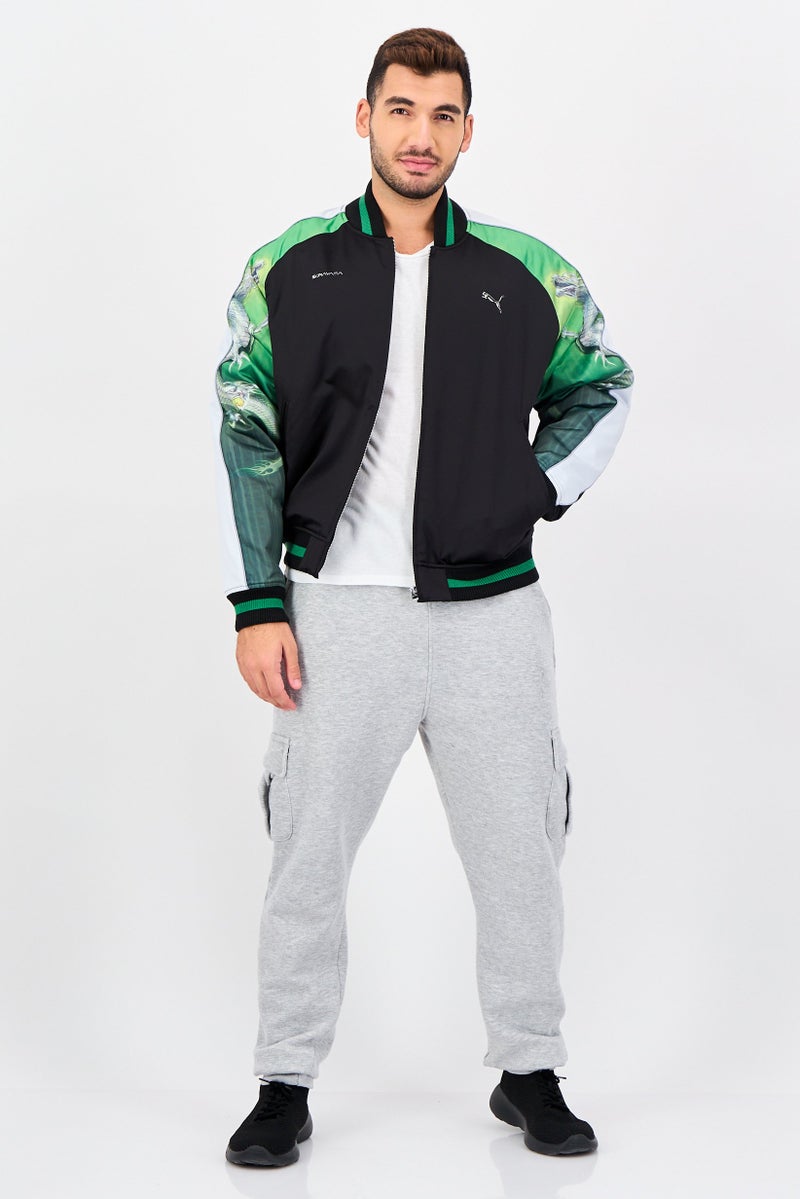 PUMA Sorayama x Puma Men Sportswear Fit Long Sleeve Outdoor Jacket, Multicolor - Image 4