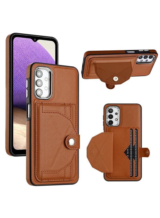 اس-توب جراب لهاتف Samsung Galaxy A23 4G / F23 5G / M23 5G جراب هاتف جلدي مقاوم للصدمات مع حامل بطاقة - Image 1