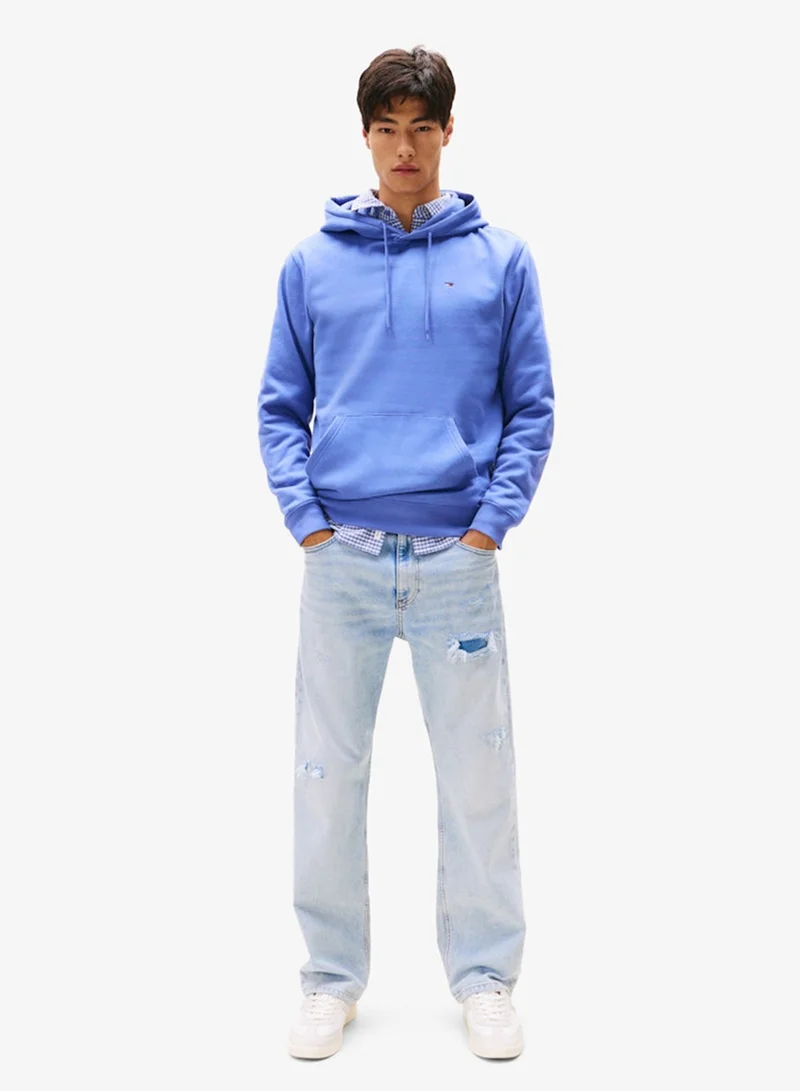 TOMMY JEANS Tommy Flag Brushed Fleece Hoody