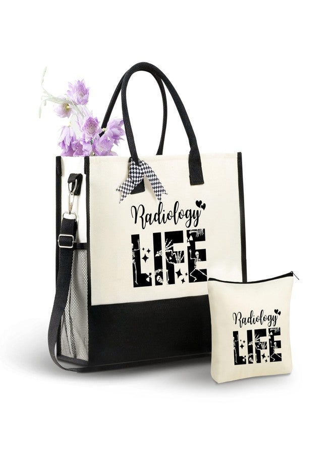InnoBeta Radiology Gift Canvas Tote Bag for Women, Tote Bag for Radiologist - Image 1