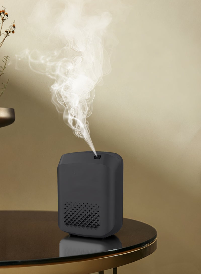 Necomi Home Smart Aromatherapy Machine, Bluetooth Hotel Series Diffuser, Waterless Essential Oil Diffuser 400ml Cold Air Fragrance Diffuser, Air Freshener for Hotels, Offices, Homes, Spas, Bathrooms (Black) - Image 1