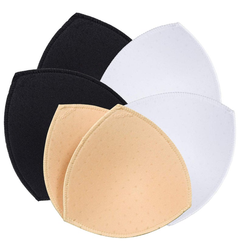 TopBine Bra Pads Inserts (Breathable Hole 3 Color M) - Image 1