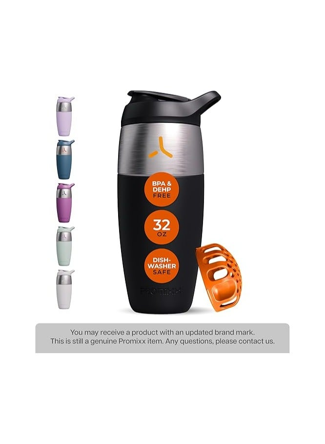 Promixx Pursuit Shaker Bottle - Stainless Steel - 950ml - Image 2