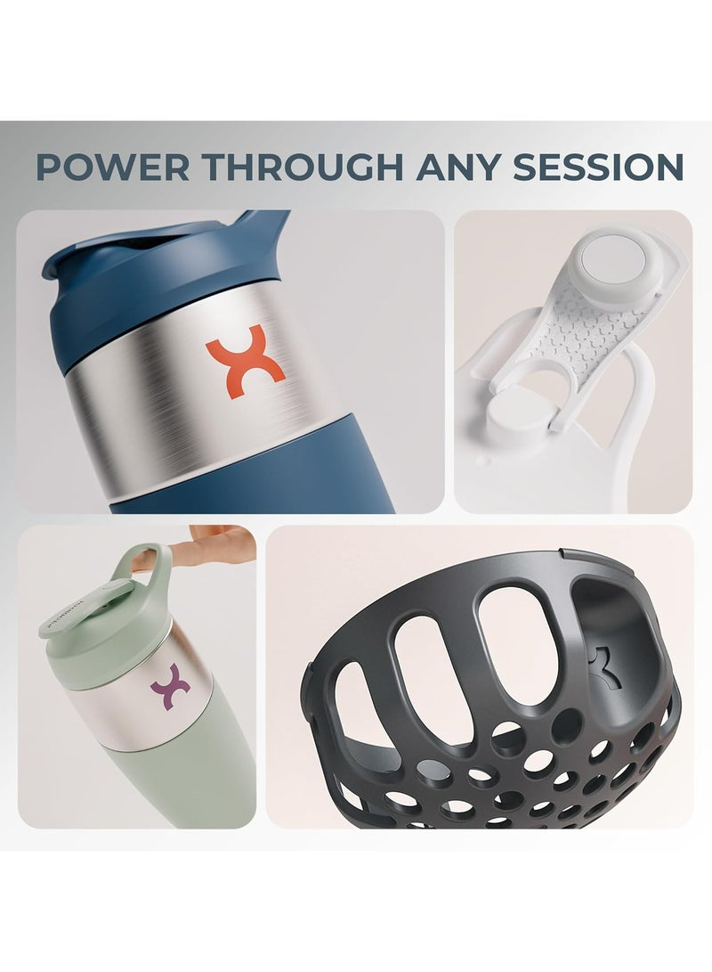 Promixx Pursuit Shaker Bottle - Stainless Steel - 950ml - Image 5