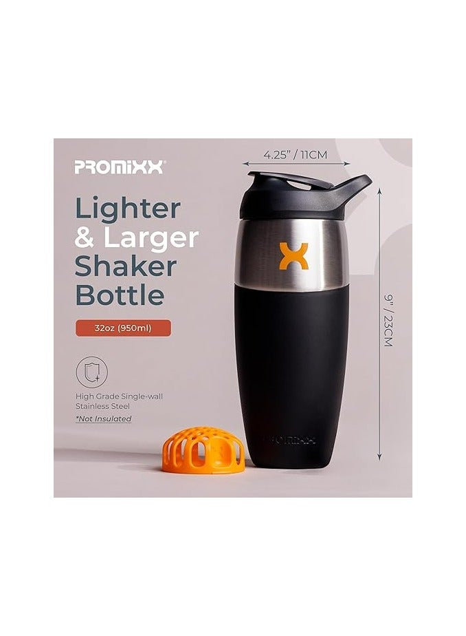 Promixx Pursuit Shaker Bottle - Stainless Steel - 950ml - Image 3