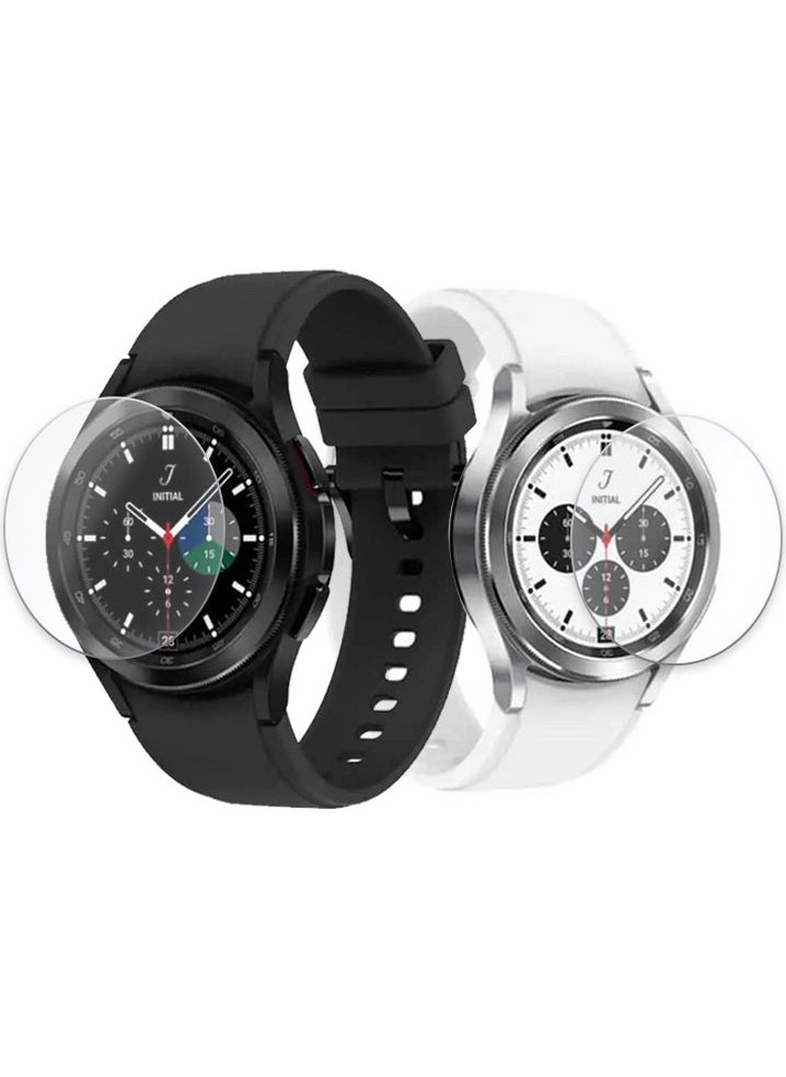 Techmaster حامي شاشة زجاجي مقسى لـ سامسونج جالكسي ووتش 4 42MM  - Image 1