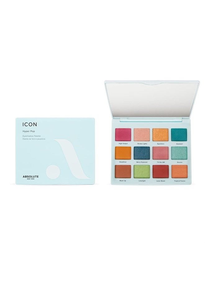 Absolute New York Hyper Pop ICON Eyeshadow Palette  - Image 1