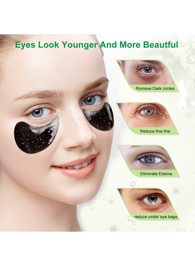 SADOER Eye Mask, Under Eye Patches 30 Pairs- Dark Circles, Puffy Eyes Treatments–Reduce Wrinkles and Fine Lines, Hydrating and Anti-Wrinkle Effect Under-Eye Patches with Hyaluronic Acid and Collagen - Image 3