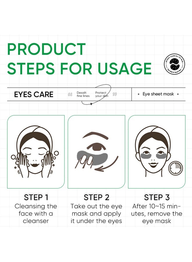 SADOER Eye Mask, Under Eye Patches 30 Pairs- Dark Circles, Puffy Eyes Treatments–Reduce Wrinkles and Fine Lines, Hydrating and Anti-Wrinkle Effect Under-Eye Patches with Hyaluronic Acid and Collagen - Image 5