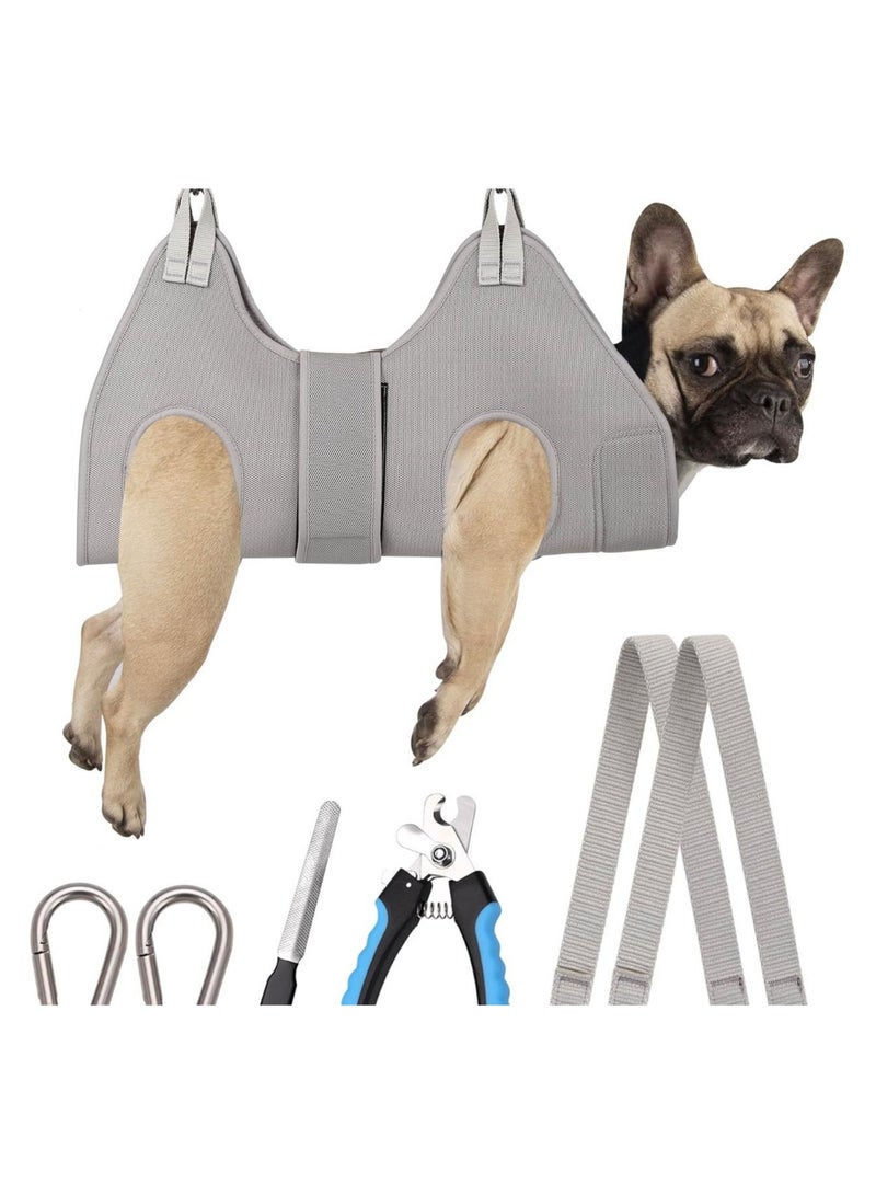 general Pet grooming hammock anti-bite trimming pet nails medium and large dog trimming nails - Image 1