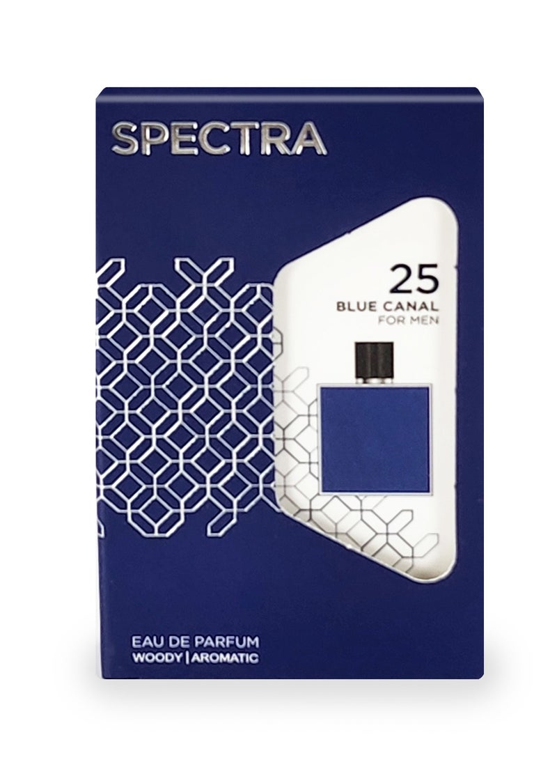 Spectra Pocket 025 Blue Canal EDP Perfume For Men - 18ml - Image 3