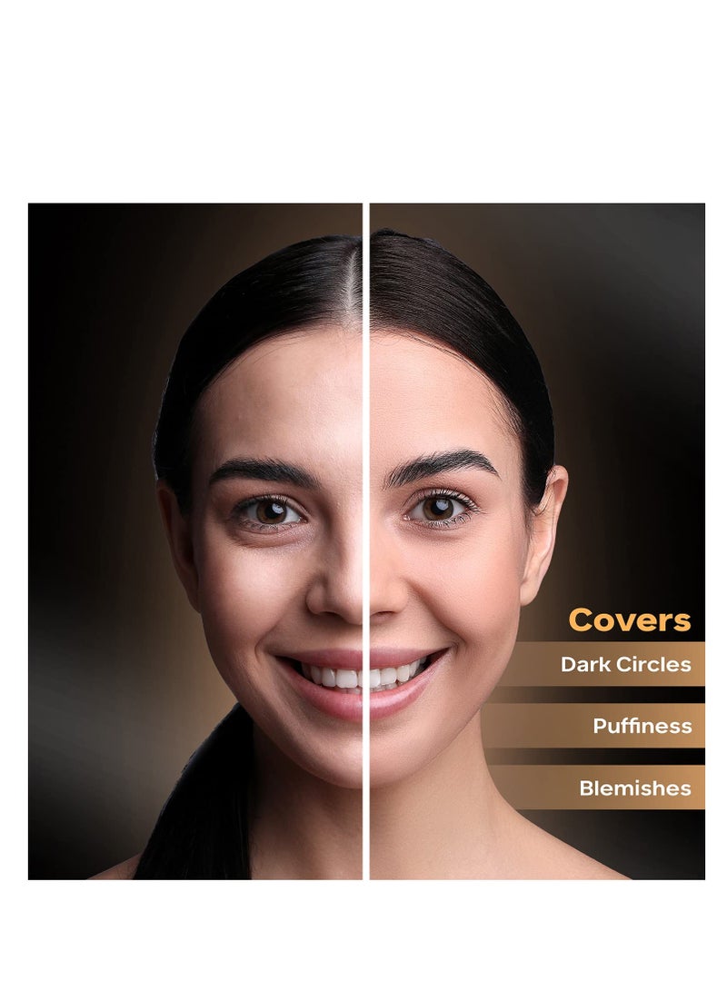 FACESCANADA Ultime Pro HD Medium Coverage All Skin Type Concealer  Walnut Spice 3.8ml Natural Matte Finish 12HR Long Stay Blemishes Blends Easily  Orange  Vitamin C Enriched - Image 3