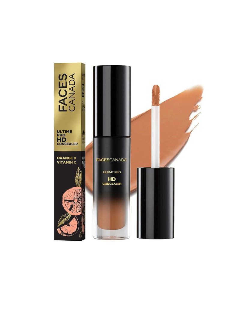 FACESCANADA Ultime Pro HD Medium Coverage All Skin Type Concealer  Walnut Spice 3.8ml Natural Matte Finish 12HR Long Stay Blemishes Blends Easily  Orange  Vitamin C Enriched - Image 1