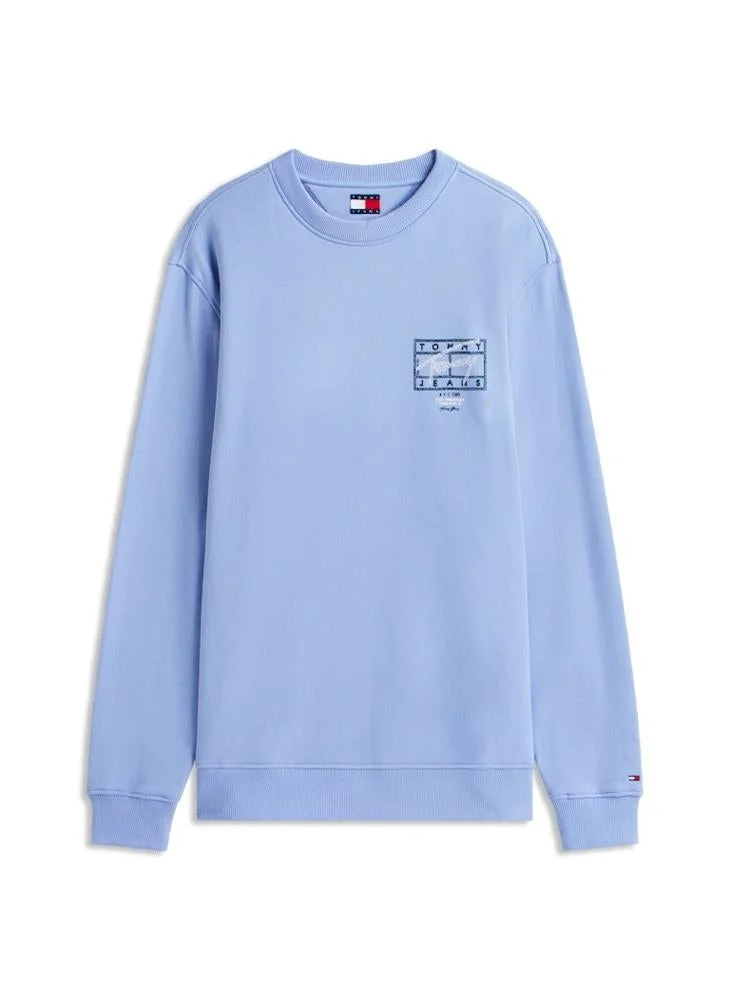 TOMMY JEANS  Regular Entry Dna Play Sweatshirt for Men | Best Price UAE