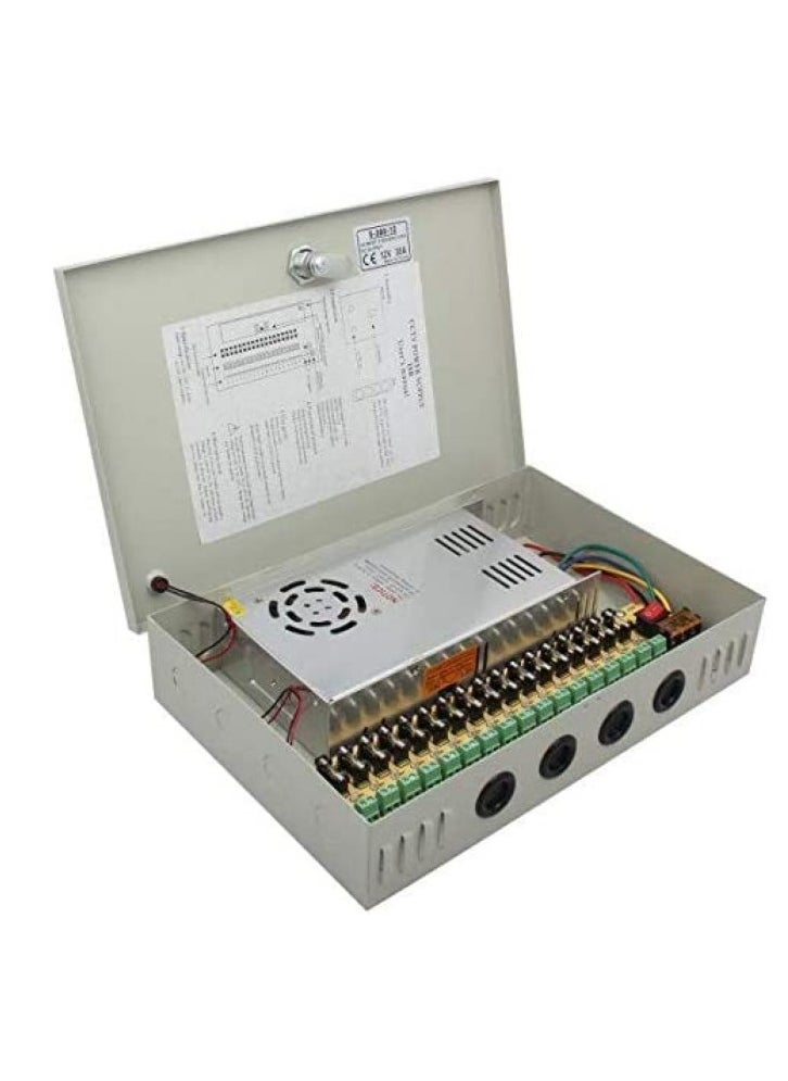 Bluefield - CCTV Central Power Supply 18CH DC12V 20A - Image 1