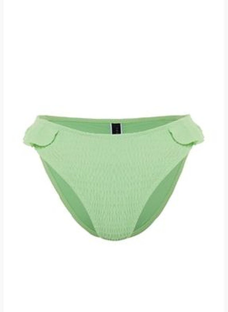 trendyol Green Frilled Regular Leg Bikini Bottoms TBESS23BA00173 - Image 5