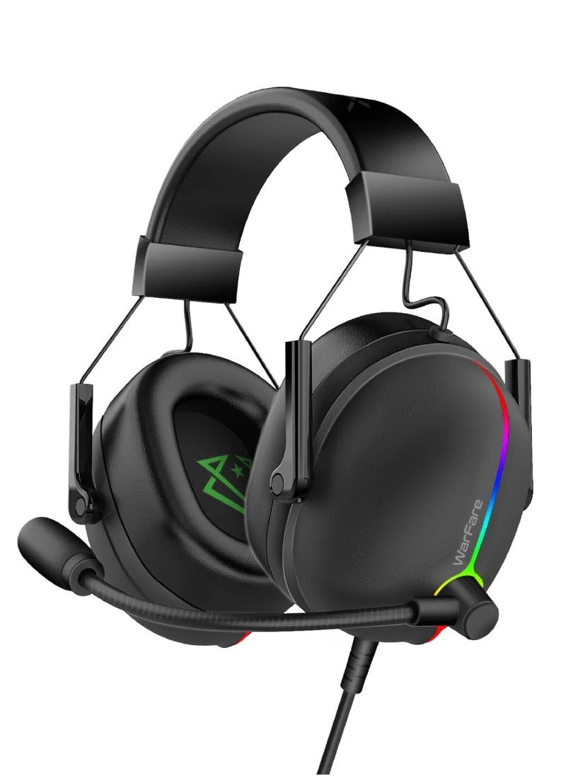 Generic - Extreme Performance 7.1 Surround Sound Gaming Headset With ENC Microphone & Vibration Feedback - Image 1