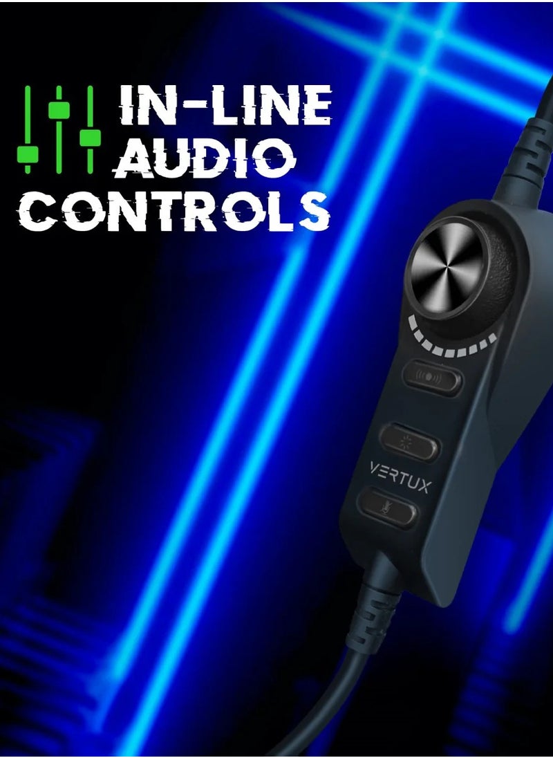Generic - Extreme Performance 7.1 Surround Sound Gaming Headset With ENC Microphone & Vibration Feedback - Image 1