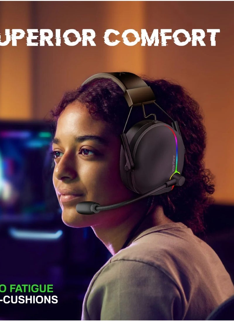 Generic - Extreme Performance 7.1 Surround Sound Gaming Headset With ENC Microphone & Vibration Feedback - Image 1
