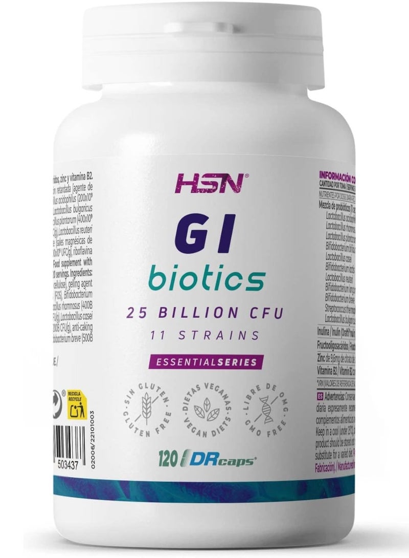 HSN GI Biotics (ferments) 25B CFU - 120 veg caps - Image 1