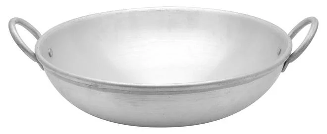 RAJ RAJ 29.5cm Durable Aluminum Wash Kadai | Easy to Clean and Cook