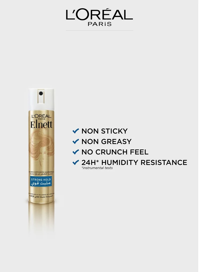 L'OREAL PARIS Elnett Satin Super Hold Hair Spray 75ml