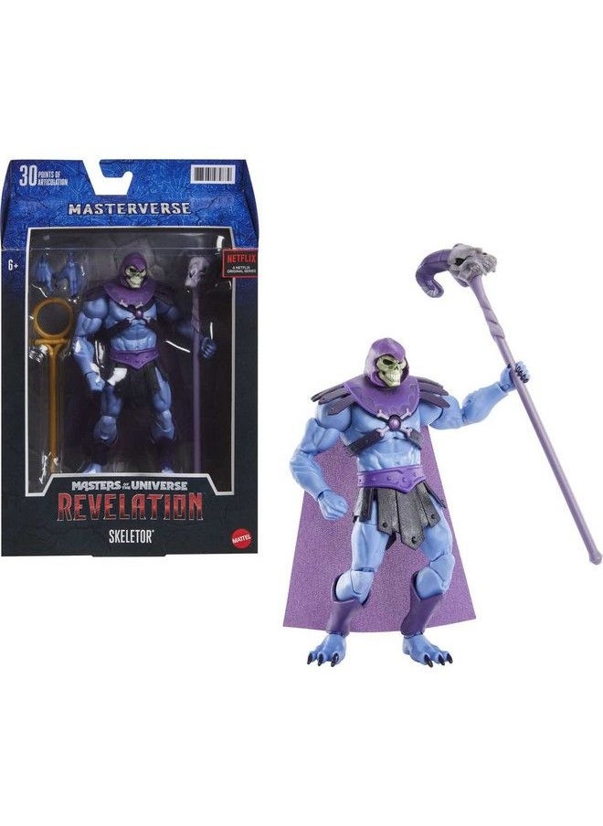 Masterverse Collection, Revelation Skeletor 7In Motu Battle Figure For Storytelling Play And Display, Gift For Kids Age 6 And Older And Adult Collectors,Gyv10 , Blue - pzsku/Z4A943D72DD61BC0352BCZ/45/_/1680817440/2bc77cc6-d6e9-4160-9dc4-2ca6bd74637d