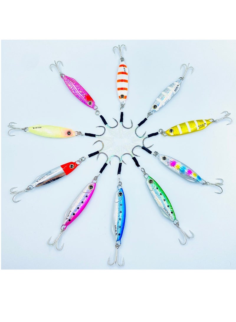 oakura Kaiju Pink Lady Jig - 20G Weights, Extra Sharp Bkk Hook, 10 Mesmerizing Colors - Lightweight Gear For Epic Fishing Adventures - Image 3