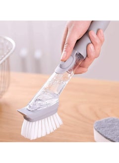 Generic Dish Brush Soap Dispensing Kitchen Cleaning  - Image 2