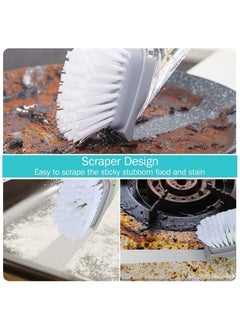 Generic Dish Brush Soap Dispensing Kitchen Cleaning  - Image 4