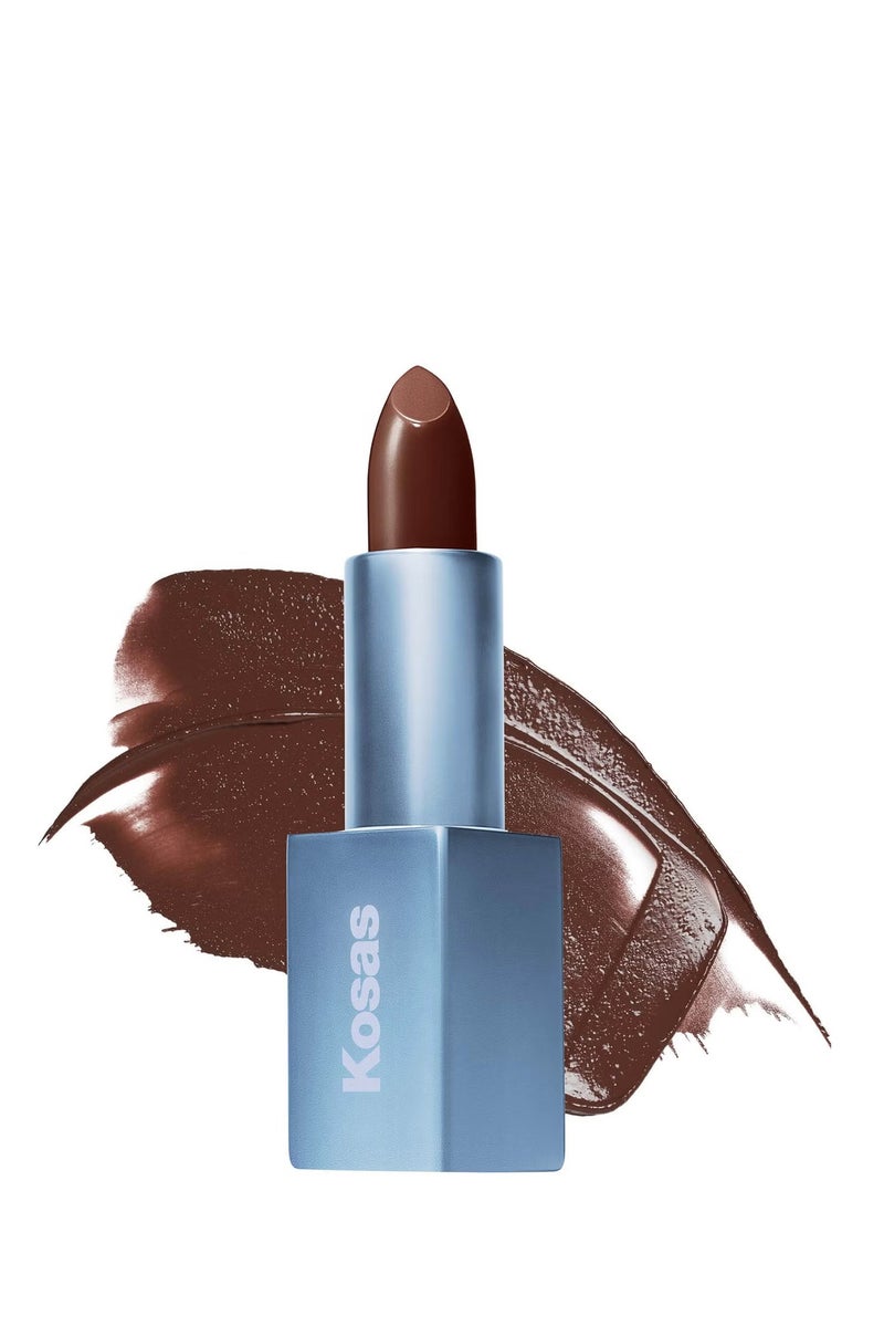 KOSAS Weightless Lip Color Nourishing Satin Lipstick, 4g- Subconcious - Image 1