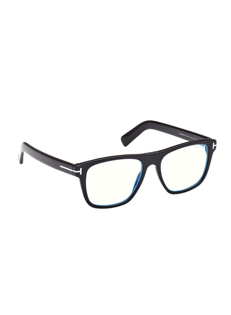 TOM FORD Men's Square Eyeglass Frame - TF5902B 001 54 - Lens Size: 54 Mm - Image 3