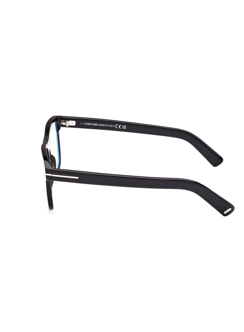 TOM FORD Men's Square Eyeglass Frame - TF5902B 001 54 - Lens Size: 54 Mm - Image 4