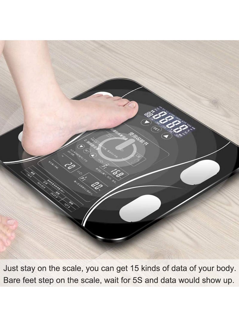 بريمو بلس ميزان BMI إلكتروني ذكي عالي الدقة لقياس وزن الجسم - Image 4