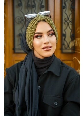 Aişe Tesettür Aisha Hijab Pleated Ready Shawl - 50601  - Image 2