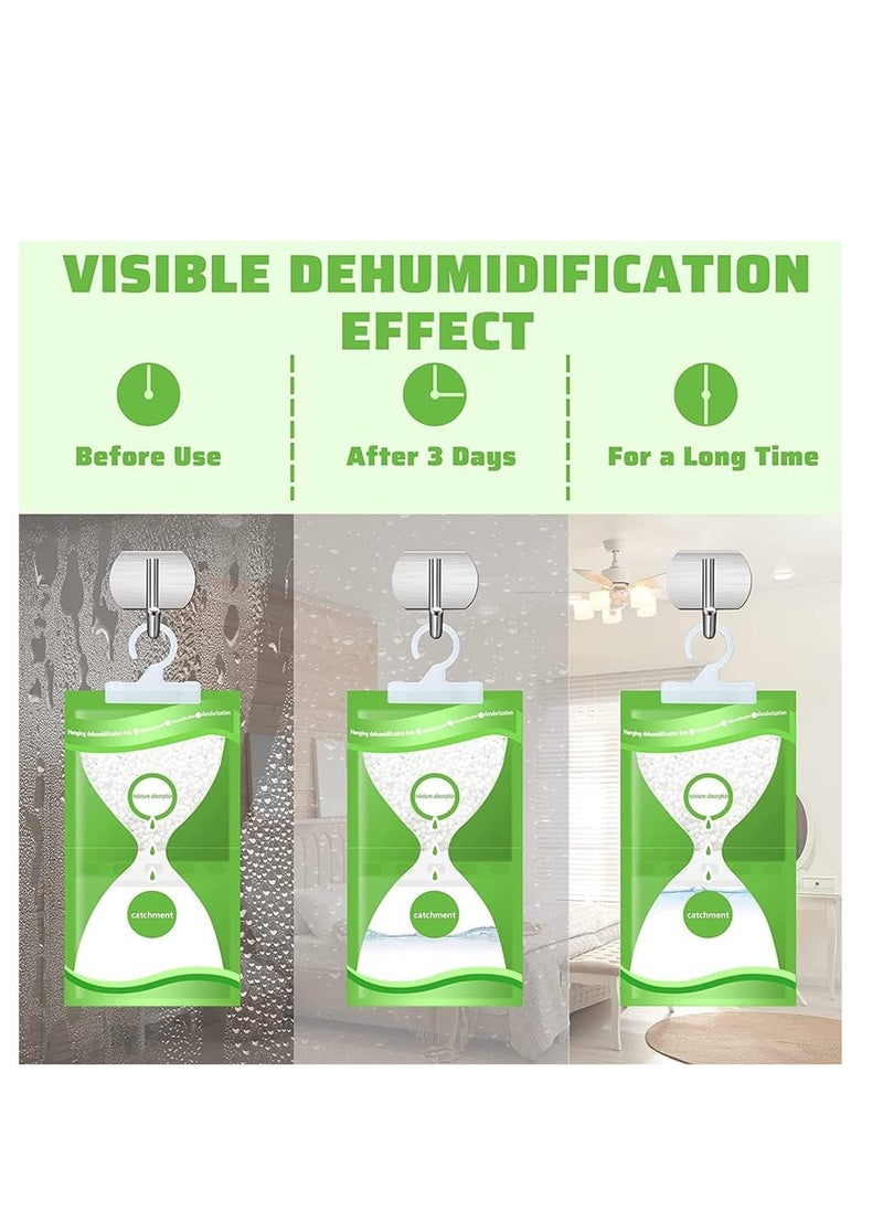 DMG TECH Moisture Absorber Bag Hygroscopic Desiccant Bag Moisture Absorber Hanging Bags Efficient Dehumidifier Bags  - Image 2