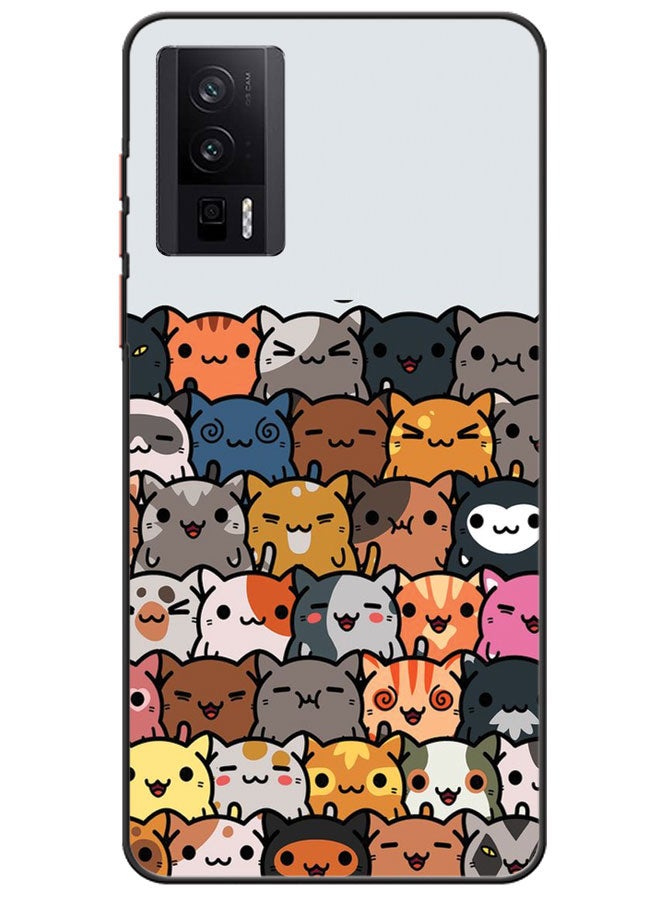 Protective Case Cover For Xiaomi Redmi K60 Cats