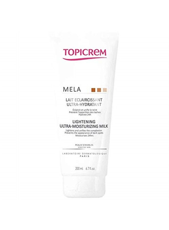 Topicrem MELA Lightening Ultra-Moisturizing Milk 200ml